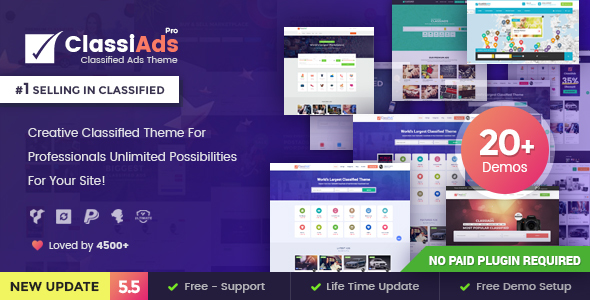 Classiads v6.1.9 – WordPress分类广告主题插图