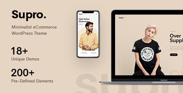 Supro v1.7.5 – WordPress在线购物主题插图