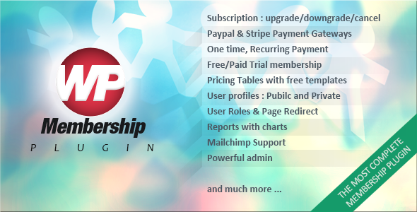 WP Membership v1.6.2 – WordPress会员管理插件插图