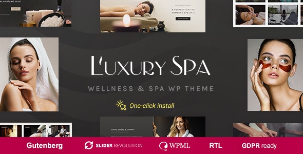 Luxury Spa v1.2.9 –美容与健康主题插图