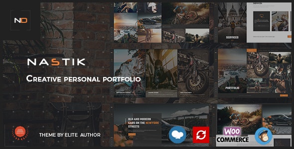 Nastik v5.4.2 – WordPress创意组合主题插图