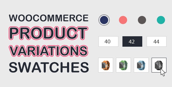 WooCommerce Product Variations Swatches v1.1.6 – WooCommerce 产品属性色板插件插图