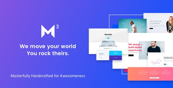 Movedo v3.6.5 –响应式多用途WordPress主题