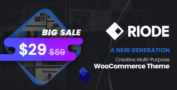 Riode v1.6.21 – WooCommerce多功能主题