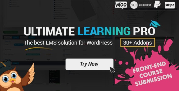 Ultimate Learning Pro v3.9.1 破解版(已汉化)– WordPress LMS插件