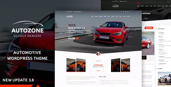 Autozone v6.9.9破解版 – WordPress汽车经销商主题插图