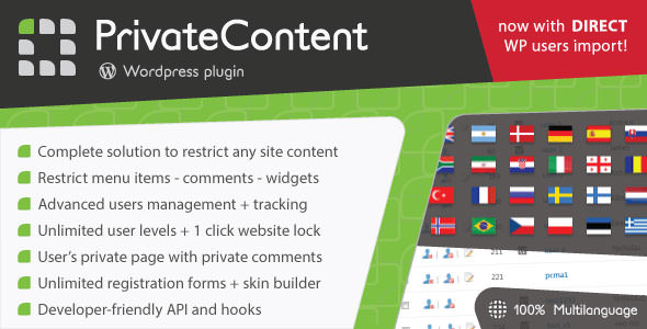 Private Content v8.1.1 – WordPress多级内容插件插图