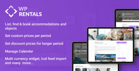 WP Rentals v3.14.1破解版（已汉化） – WordPress预订住宿主题插图