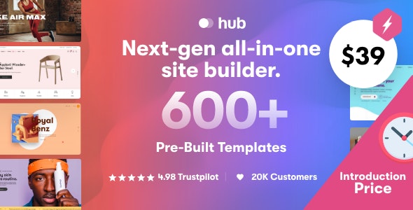 HUB v5.0.6 – WordPress响应式多用途主题插图