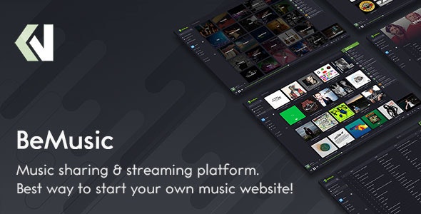 BeMusic v3.1.3（已汉化） – 音乐网站PHP源码插图