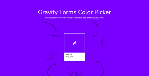 Gravity Forms Color Picker Add-On v1.3.8 – WordPress表单插件