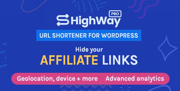 HighWayPro v1.5.5（已汉化） –  WordPress URL 缩短器和链接隐藏插件插图