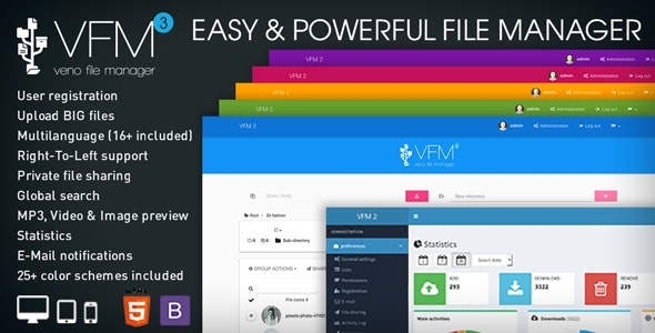 Veno File Manager v4.4.2（已汉化） – 托管和共享文件插图