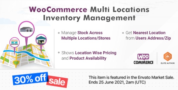 WooCommerce Multi Locations Inventory Management v4.1.12独家破解（已汉化）插图
