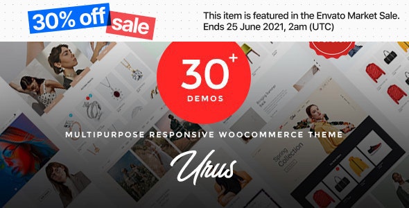 Urus v2.0.3 – 多用途响应式 WooCommerce 主题插图