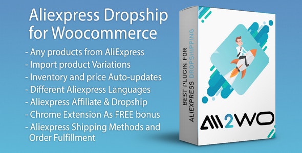AliExpress Dropshipping Business plugin for WooCommerce v3.5.1(已汉化未破解) – 全球速卖通一件代发转卖插件