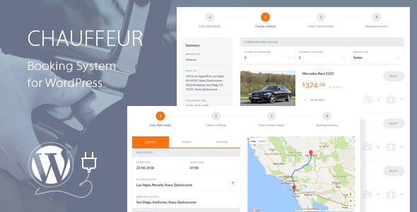 Chauffeur Booking System v6.7 – WordPress司机预订系统插件插图