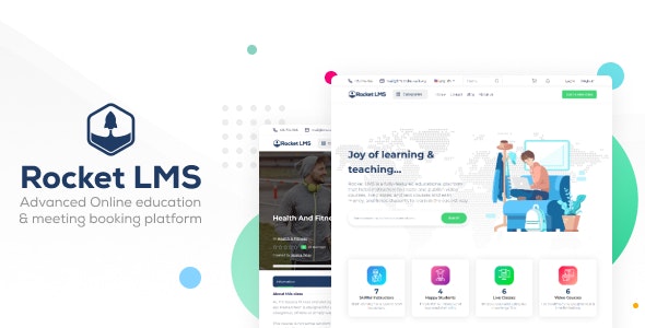 Rocket LMS v1.9.8 破解版 – 学习管理和学院脚本插图