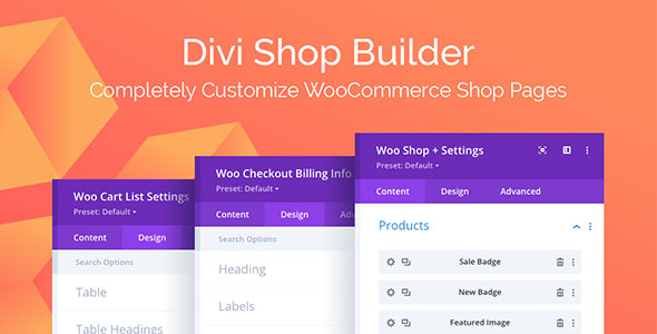 Divi Shop Builder v2.2.52(已汉化) – WooCommerce 商店、购物车和结帐页面插件