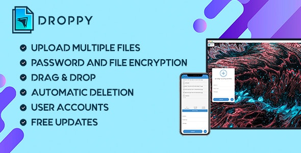 Droppy v2.6.7 – 在线文件传输和共享