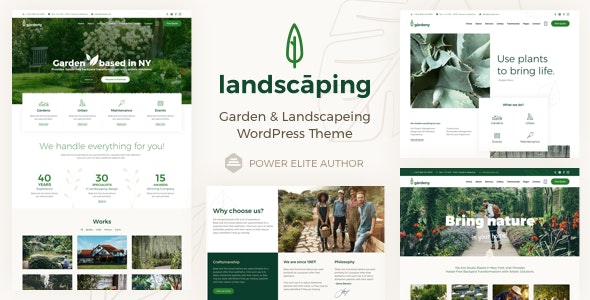 Landscaping v19.0 – WordPress园林绿化主题