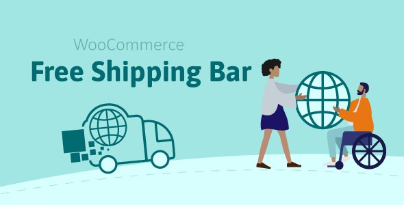 WooCommerce Free Shipping Bar v1.26（已汉化） – WooCommerce 增加平均订单价值插件插图