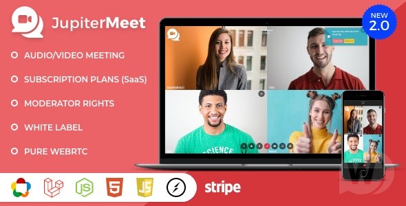 JupiterMeet v2.9.3  – 视频会议脚本（SaaS）插图