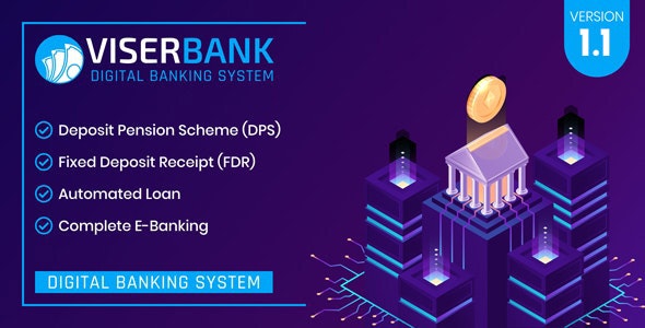 ViserBank v3.0 破解版（已汉化） – 数字银行系统插图