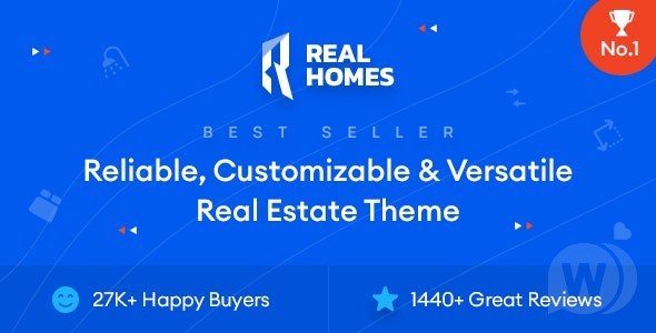 Real Homes v4.3.6破解版（已汉化） – WordPress房地产模板插图