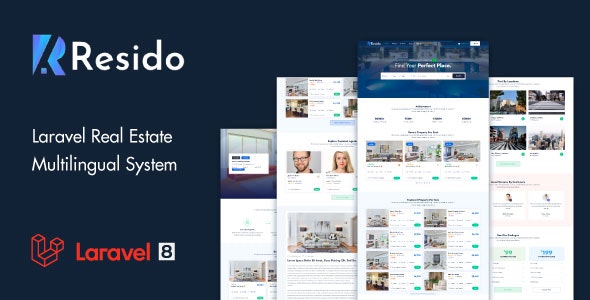 Resido v4.0.0破解版 – Laravel 房地产多语言系统插图