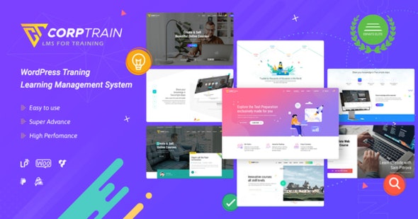 CorpTrain v3.6.7破解版 –  WordPress企业培训主题