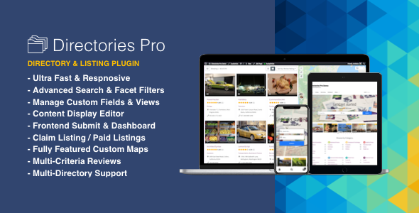 Directories Pro v1.14.37 – WordPress目录插件