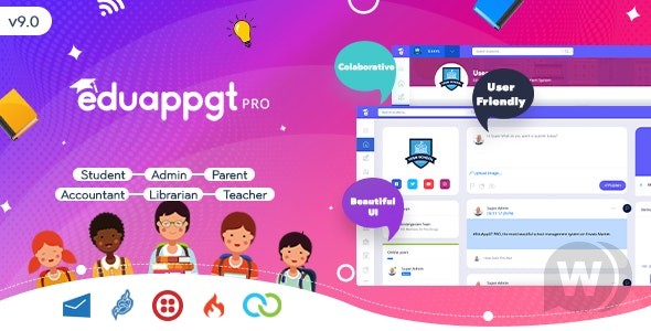 EduAppGT Pro v9.8破解版 – 学校管理系统插图