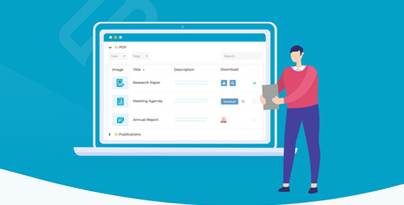 Barn2 Document Library Pro v2.1.0（已汉化） – WordPress 文档库插件插图