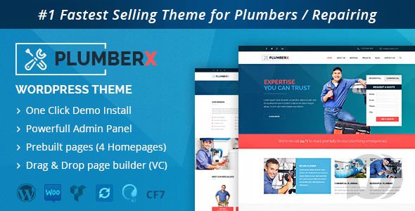 Plumber v10.1 – 构建和翻新 WordPress 模板插图