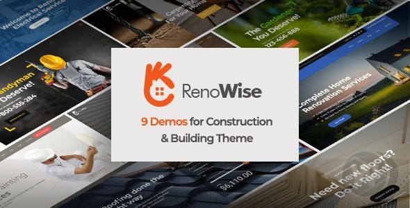 RenoWise v1.0.8 – 构建WordPress主题插图