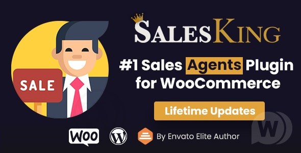 SalesKing v1.7.70(已汉化) – WooCommerce 的终极销售团队、代理和代表插件