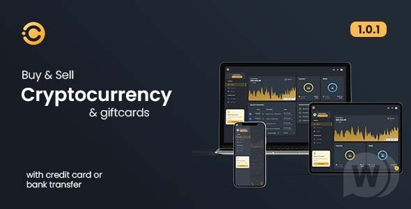 Cryptonite v1.0.1 – 带有礼品卡市场的多功能加密买卖软件插图