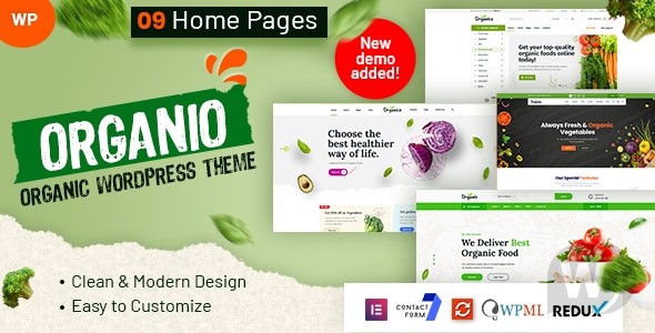 Organio v1.6.0 – WordPress 有机商店插图