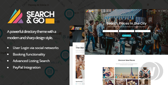 Search & Go v2.6 – 现代 WordPress 目录主题插图