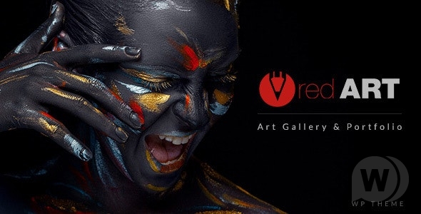 Red Art v3.7 – WordPress投资组合主题插图
