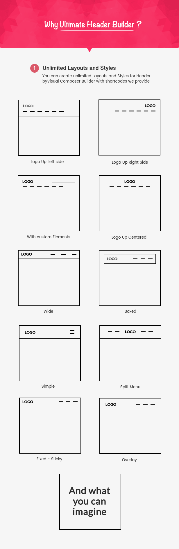 Ultimate Header Builder v1.8 – WPBakery Page Builder 的插件插图(1)