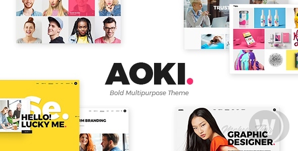 Aoki v1.7 – WP 数字代理模板插图