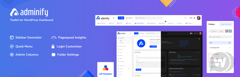 WP Adminify (Pro) v4.0.3.7（已汉化） – WordPress 仪表板插件插图