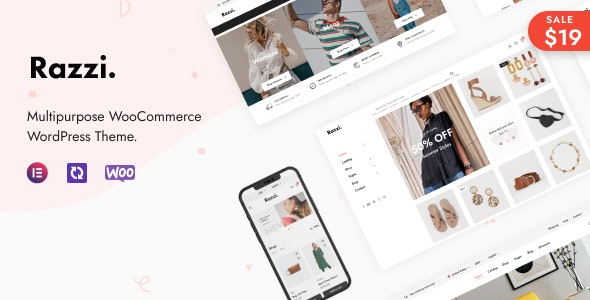 Razzi v2.2.4 – WooCommerce 的多用途 WordPress 主题