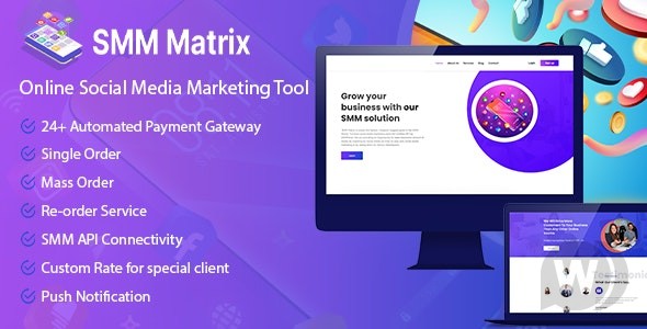SMM Matrix v4.4（已汉化） – 社交媒体营销工具