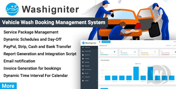 Washigniter v2.0 – 洗车预约管理系统