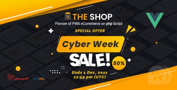 The Shop v3.6（已汉化） – PWA 电子商务 cms插图