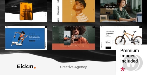 Eidan v1.0 – Creative Agency WordPress 主题插图