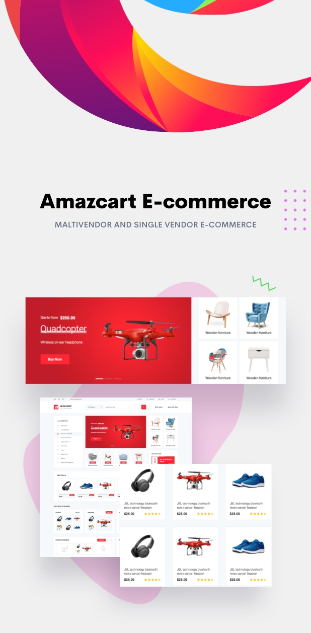 AmazCart v5.1.1（已汉化） – Laravel 电子商务系统 CMS插图(1)